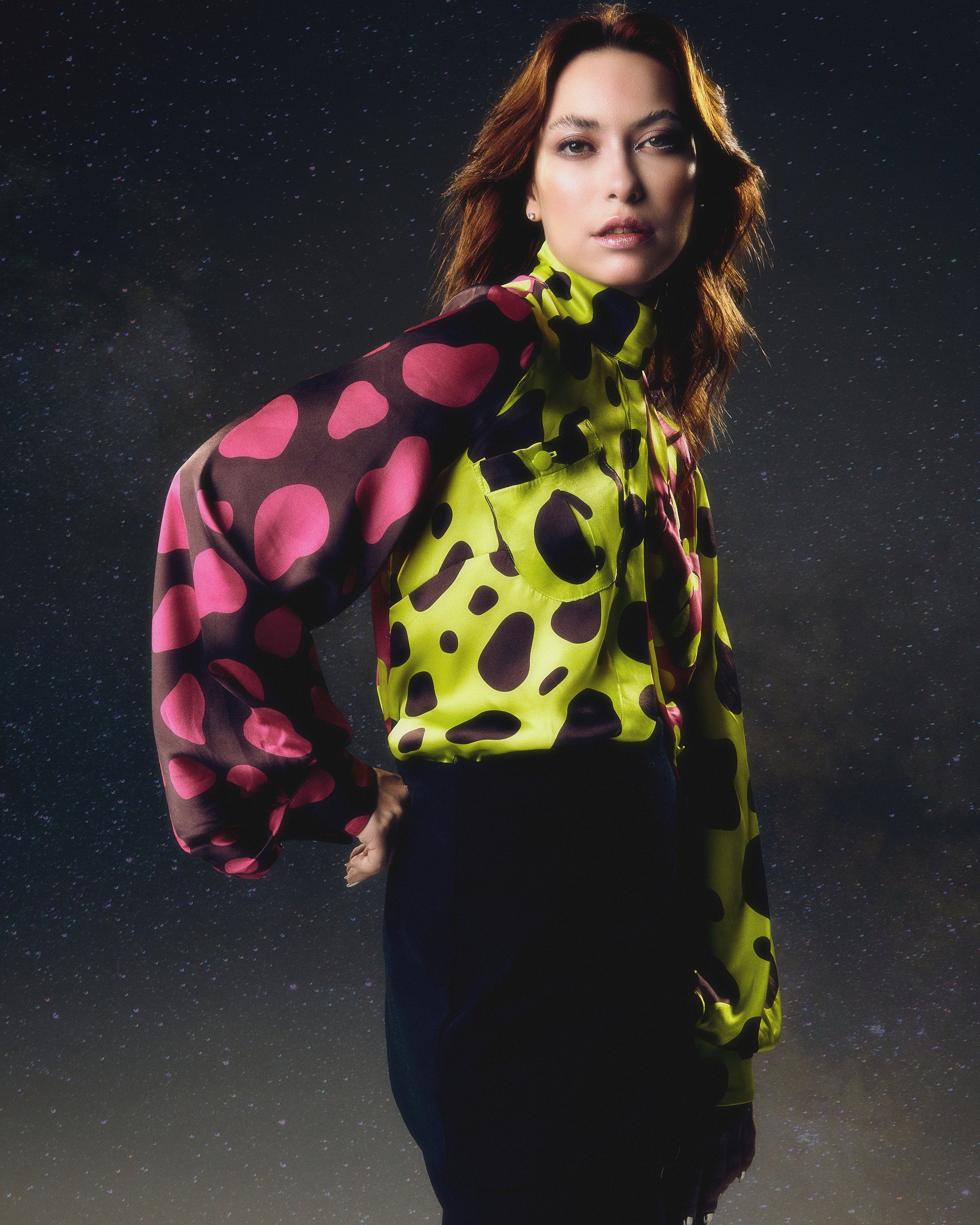 Camisa de Seda Machia-Machia