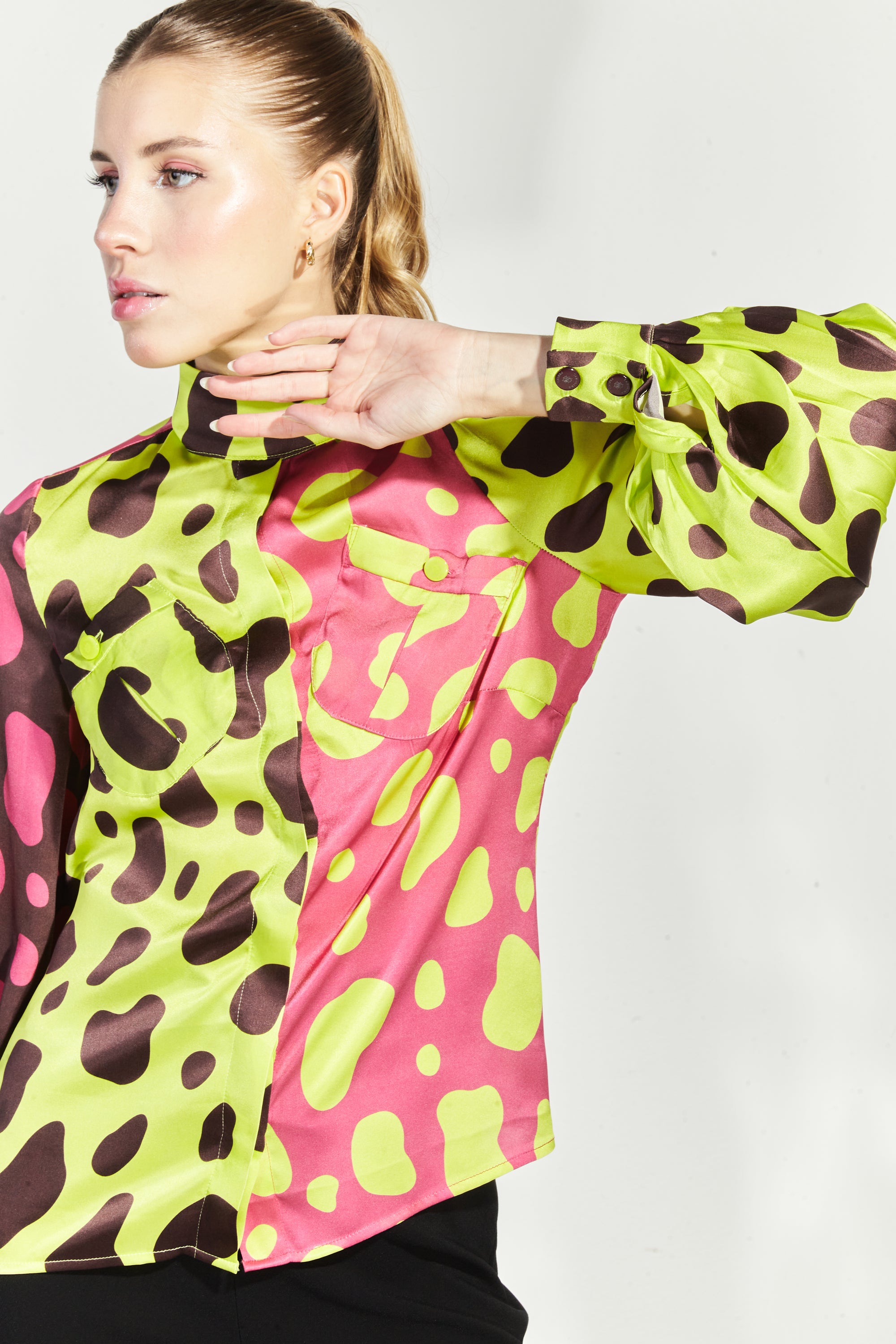 Camisa de Seda Machia-Machia